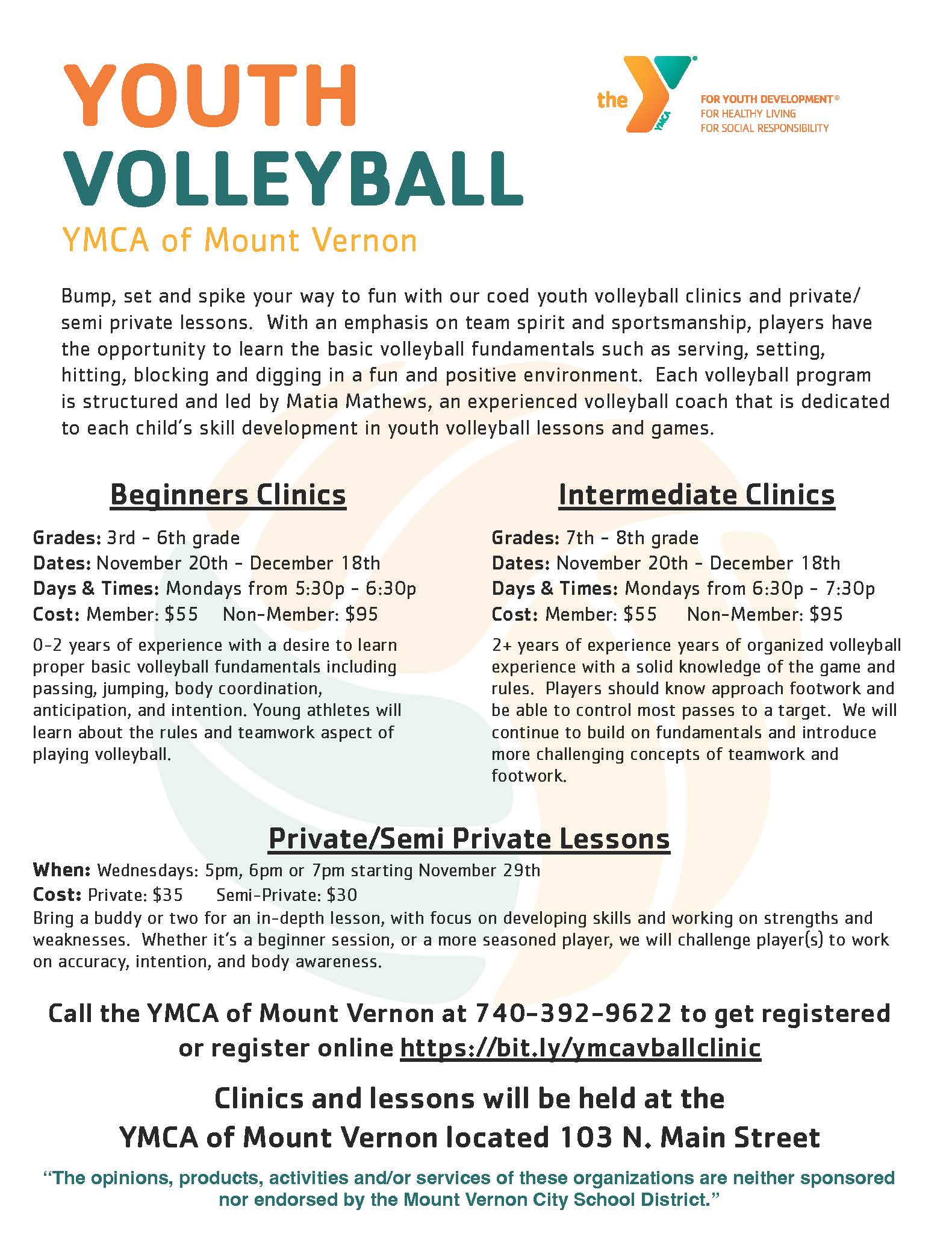 Volleyball Clinic